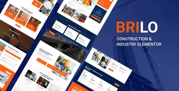 Brilo – Construction & Industry Elementor Template Kit